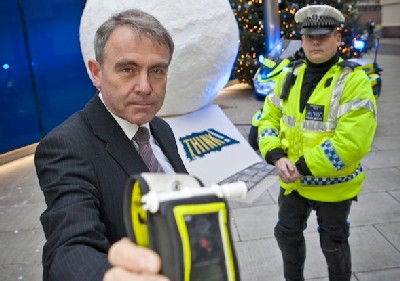 Minister for Transport ROBERT GOODWILL and ANDY XXX highlight the DFT